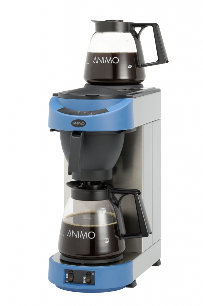 Rennen banaan Centimeter Animo M-LINE - koffiezetapparaat - handwatervulling - blauw - Beuk Horeca