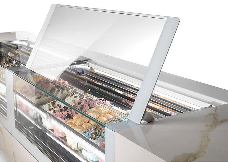 Consumptie-ijs vitrine One Show base regular - Beuk Horeca