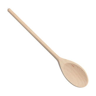 EMGA Roerspatel hout ovaal 300 mm