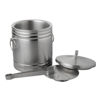 EMGA RVS IJsblokjesemmer 2 liter