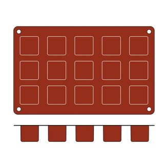 Bakvorm Cubes-Mini - Silikomart