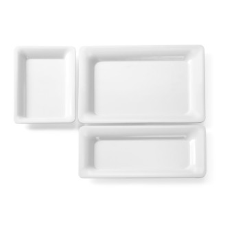 Hendi Tray Melamine GN1/2 | Kleine Rand | 325x265x20(h)mm