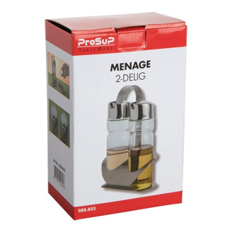 RVS ProSup Menage 2 delig Olie & azijn
