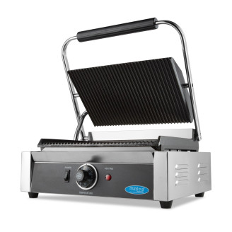 Maxima Contactgrill - Gegroefd - Enkele Grillplaat - 33,5 cm