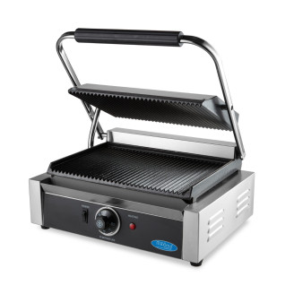 Maxima Contactgrill - Gegroefd - Enkele Grillplaat - 33,5 cm