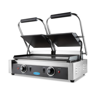 Maxima Contactgrill - Glad - Dubbele Grillplaat - 2 x 22 cm