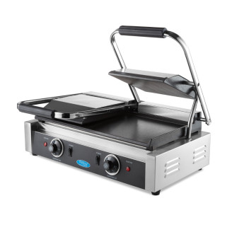Maxima Contactgrill - Glad - Dubbele Grillplaat - 2 x 22 cm
