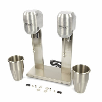 Maxima Drink Mixer - 2 x 1 L - 2 Bekers - 2 Snelheden