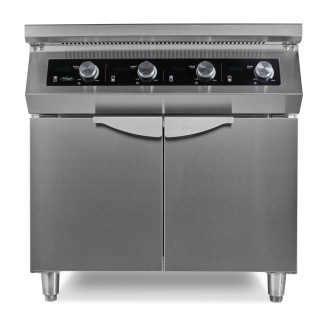 Maxima Inductie Kookplaat 700 - 4 Branders - 17000W - met Onderstel