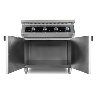 Maxima Inductie Kookplaat 700 - 4 Branders - 17000W - met Onderstel