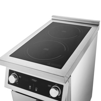 Maxima Inductie Kookplaat 700 - 2 Branders - 8500W - met Onderstel