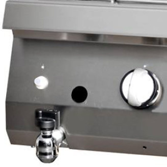 Maxima Heavy Duty Bain Marie - Enkel - 70 cm Diep - Gas