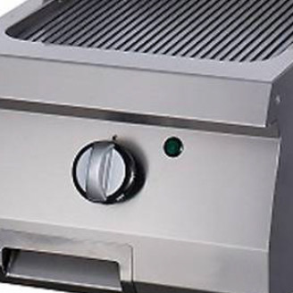 Maxima Heavy Duty Grillplaat - Gegroefd - Enkel - 70 cm - Gas