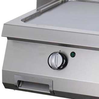 Maxima Heavy Duty Grillplaat - Glad Chroom - Dubbel - 70 cm Diep - Elektrisch