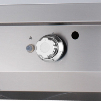 Maxima Heavy Duty Grillplaat - Half Gegroefd - Dubbel - 70 cm - Gas