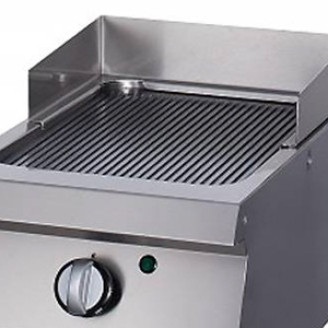 Maxima Heavy Duty Grillplaat - Gegroefd Chroom - Enkel - 70 cm - Gas