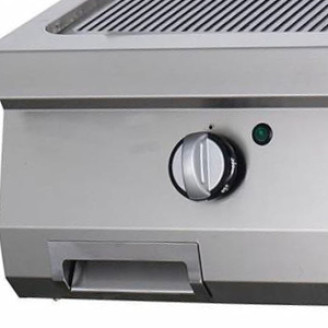 Maxima Heavy Duty Grillplaat - Gegroefd - Dubbel - 70 cm Diep - Gas