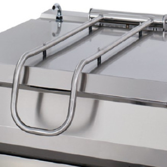 Maxima Heavy Duty Braadslede - 50 L - Dubbel - 70 cm Diep - Gas