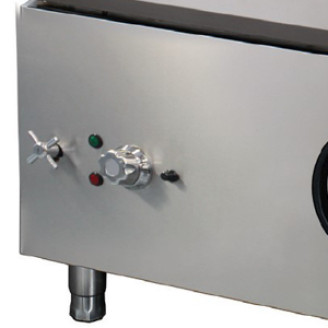 Maxima Heavy Duty Braadslede - 50 L - Dubbel - 70 cm Diep - Gas