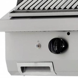 Maxima Heavy Duty Lavasteengrill - Dubbel - 70 cm Diep - Gas