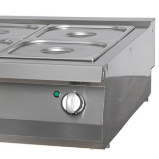 Maxima Heavy Duty Bain Marie - Dubbel - 70 cm - 230V