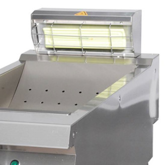 Maxima Heavy Duty Frites Warmhoudunit - Enkel - 70 cm Diep - Elektrisch