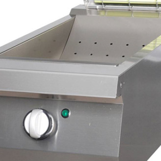Maxima Heavy Duty Frites Warmhoudunit - Enkel - 70 cm Diep - Elektrisch