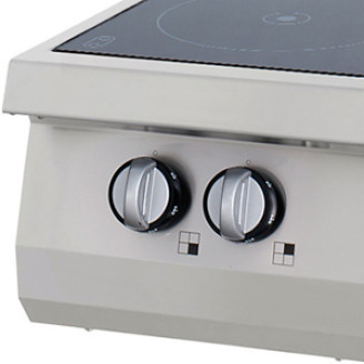 Maxima Heavy Duty Kookplaat - 2 pits - Infrarood - Enkel - 70cm - 400V