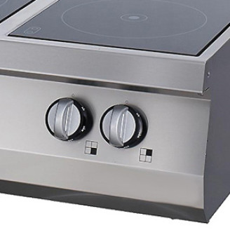 Maxima Heavy Duty Kookplaat - 4 Pits - Infrarood - Enkel - 70cm - 400V