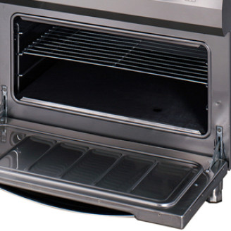 Maxima Premium Fornuis - 6 Pitten - Driedubbel - 90 cm Diep - incl. Oven - Gas