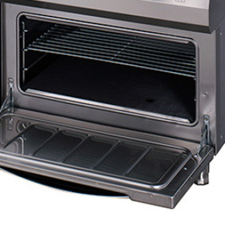 Maxima Premium Fornuis - 6 Pitten - Driedubbel - 90 cm Diep - Gas incl. Elektrische Oven