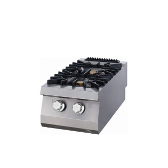 Maxima Premium Kookplaat - 2 Pitten - Enkel - 90 cm Diep - Gas