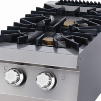 Maxima Premium Kookplaat - 2 Pitten - Enkel - 90 cm Diep - Gas