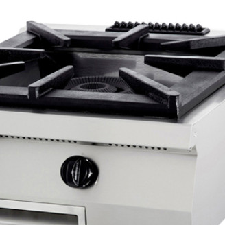 Maxima Premium Kookplaat - 1 Pit - Dubbel - 90 cm Diep - Gas