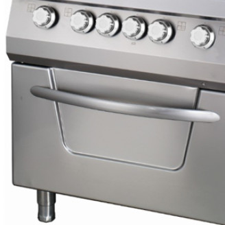 Maxima Premium Fornuis - 4 Pitten - Dubbel - 90 cm Diep - incl. Oven - Elektrisch