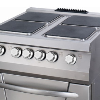 Maxima Premium Fornuis - 4 Pitten - Dubbel - 90 cm Diep - incl. Oven - Elektrisch