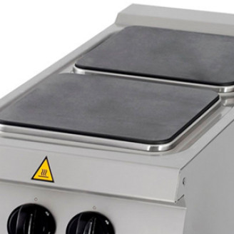 Maxima Premium Kookplaat - 2 Pitten - Enkel - 90 cm Diep - Elektrisch