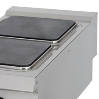 Maxima Premium Kookplaat - 2 Pitten - Enkel - 90 cm Diep - Elektrisch