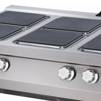 Maxima Premium Kookplaat - 6 Pitten - Driedubbel - 90 cm Diep - Elektrisch