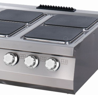Maxima Premium Kookplaat - 4 Pitten - Dubbel - 90 cm Diep - Elektrisch
