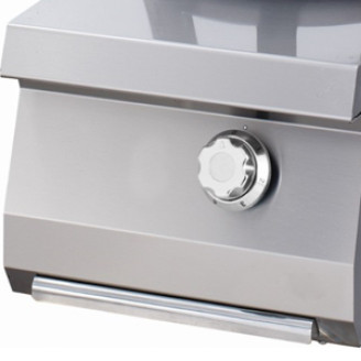 Maxima Premium Wok Brander - &Oslash; 28,5 cm - Enkel - 90 cm - Gas