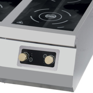Maxima Premium Kookplaat - 4 Pitten - Inductie - Dubbel - 90 cm Diep - Elektrisch