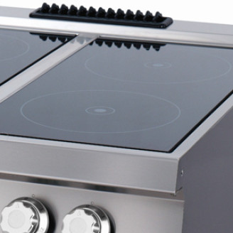 Maxima Premium Kookplaat - 4 Pitten - Infrarood - Dubbel - 90 cm Diep - Elektrisch