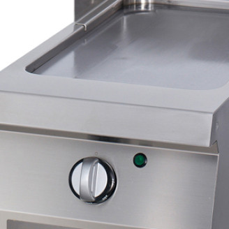 Maxima Premium Grillplaat - Glad Chroom - Enkel - 90 cm - Gas