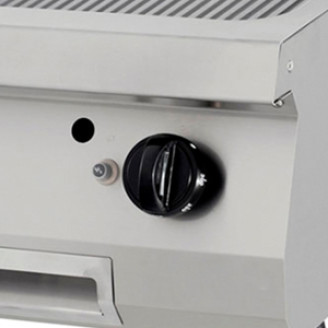 Maxima Premium Grillplaat - Gegroefd - Enkel - 90 cm - Gas