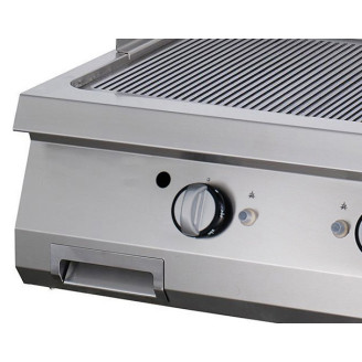 Maxima Premium Grillplaat - Gegroefd - Dubbel - 90 cm Diep - Gas
