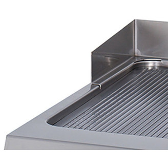 Maxima Premium Grillplaat - Glad - Dubbel - 90 cm Diep - 400V