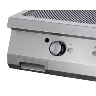 Maxima Premium Grillplaat - Gegroefd - Dubbel - 90 cm - 400V