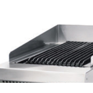 Maxima Premium Chargrill - 1 Zone - Enkel - 90 cm Diep - Gas