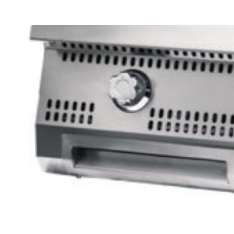 Maxima Premium Chargrill - 1 Zone - Enkel - 90 cm Diep - Gas
